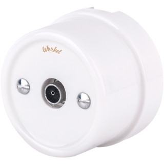 Розетка ТВ Werkel Retro WL18-02-05 белая