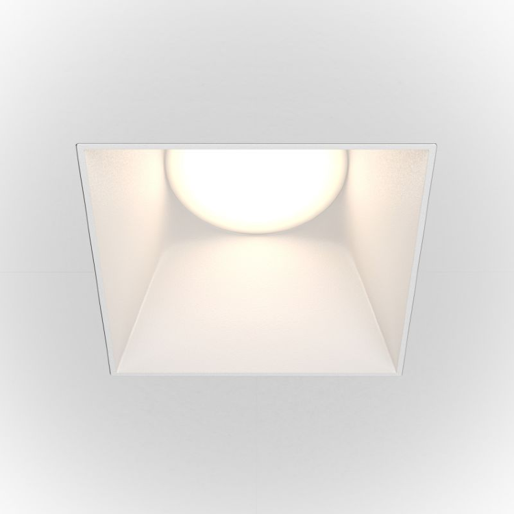 Встраиваемый светильник Maytoni DL051-01-GU10-SQ-W