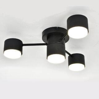 Люстра  MS 1201/4 Флинт черный  4*GX53 max.11W