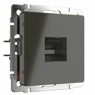 Werkel Розетка интернет 1-ая RJ-45 Серо-коричневый WL07-RJ-45
