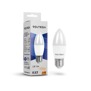 Лампа светод. Voltega Simple Candle 10W 2800K E27 8451