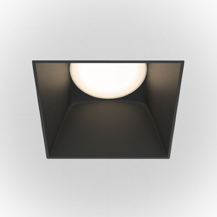 Встраиваемый светильник Maytoni DL051-01-GU10-SQ-WB