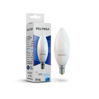 Лампа светод. Voltega Simple Candle 10W 4000K E14 7065
