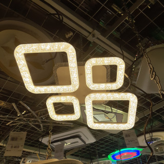 Люстра AURA 5785/2+2 Led WT