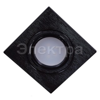Светильник встраиваемый  SNEHA 16112-9.0-001 BK, max. LED 7W