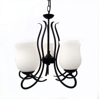 Люстра AURA HLH-24212/5 Black