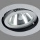 Светильник для МГЛ 70Вт G8.5 с защитным стеклом, серебро DHS 70  85507010