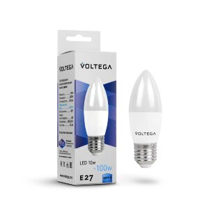 Лампа светод. Voltega Simple Candle 10W 4000K E27 8452