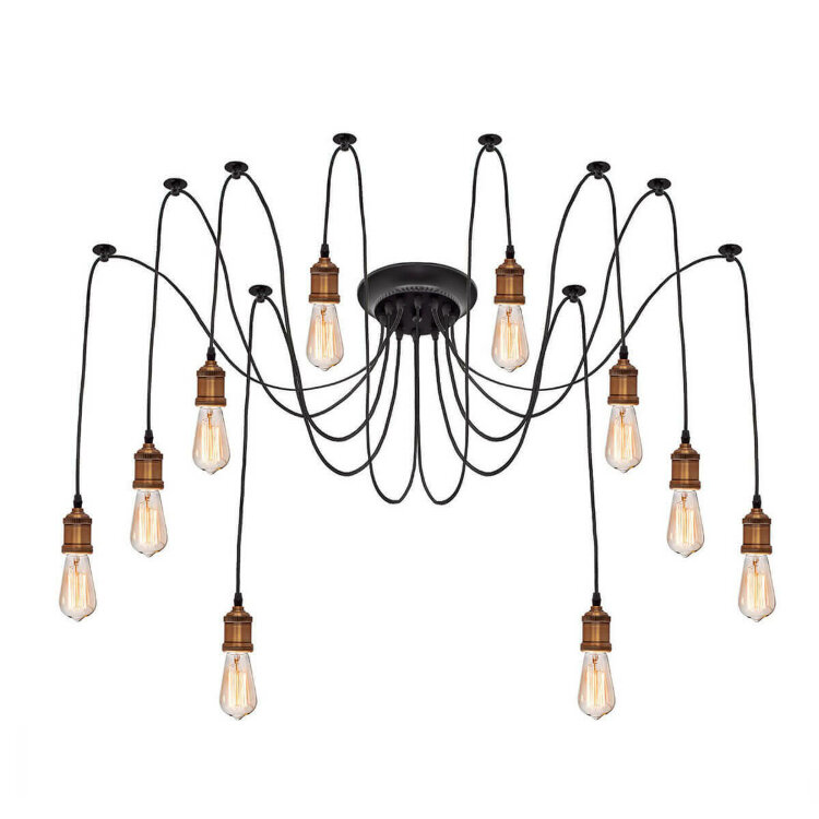 Люстра-паук LOFT IT Spider Loft1162A/10