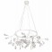 Светильник подвесной Crystal Lux 1691/245D EVITA SP45 D WHITE/TRANSPARENT