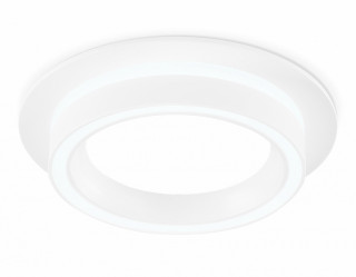 Светильник встраиваемый Ambrella TU5205 WH белый IP20 GX70 D150*52