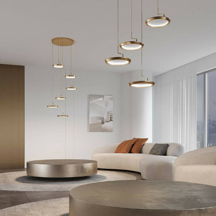 Люстра Eurosvet Crespella 90034/6 золото