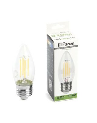 Лампа светодиодная Feron LB-713 Свеча E27 11W 230V 4000K