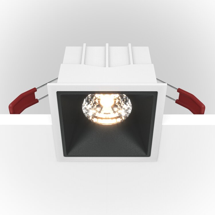 Встраиваемый светильник Alfa LED DL043-01-15W4K-D-SQ-WB