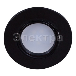 Светильник встраиваемый  SNEHA 16122-9.0-001 BK, max. LED 7W