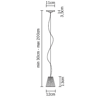 Подвес Fabbian Flow D87A01 15