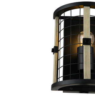 Бра Indigo Castello 10014/1W Black V000034