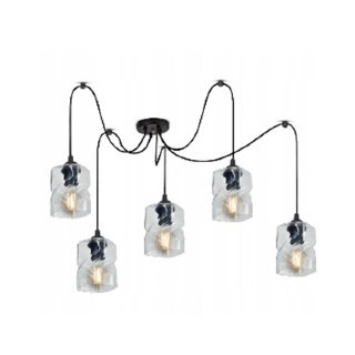 Подвес AURA 8811-5 BK+CL