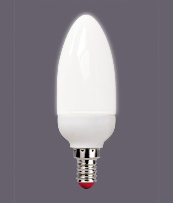 Лампа люминесц. Pulsar ACM-C-11E14-2700-1 Candle 11Вт, Е14, 2700К, 14000ч