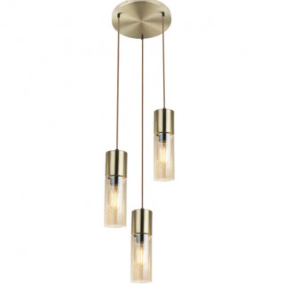 Подвес AURA  S3482-3 AB+BR