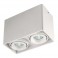 Donolux Светильник накладной,2*GU10, IP20, Белый, D186х93х120 мм,DL18611/02WW-SQ White
