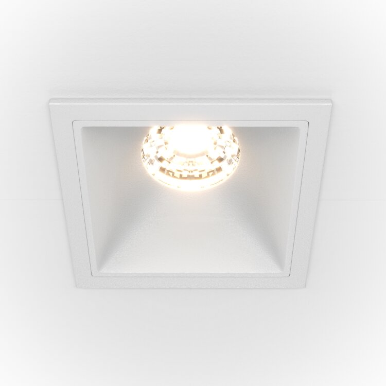 Встраиваемый светильник Alfa LED DL043-01-10W3K-D-SQ-W