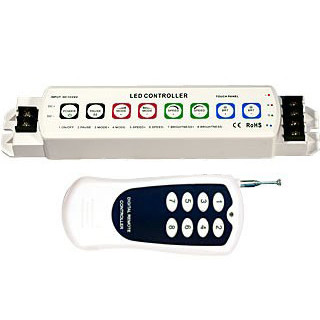Контроллер Arlight SC-11-RF8B (12/24V, 216/432W, ПДУ 8кн) ARL
