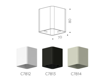 Корпус светильника накладной Ambrella Light DIY Spot C7814