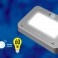 Светильник Uniel антиванд. "Наутилус" ULT-V31-9.5W/NW IP65 Silver Sensor датч. света и движ.диммер