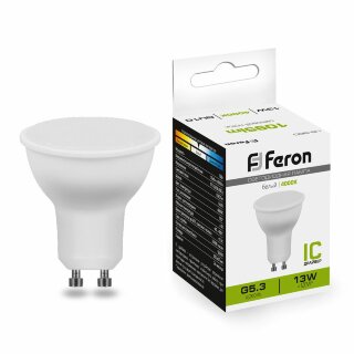Лампа светодиодная Feron LB-960 13W 230V GU10 4000K MR16