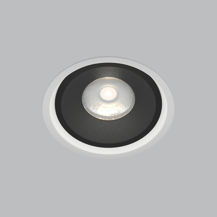 Встраиваемый светодиодный светильник 25083/LED 6W 4200K белый/чёрный Elektrostandard