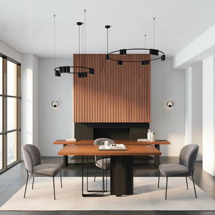 Люстра Denkirs Orbit DK4065-BK