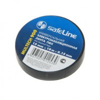 Изолента " SafeLine " 15мм/20м (от -50*С до +80*С) серо-стальная