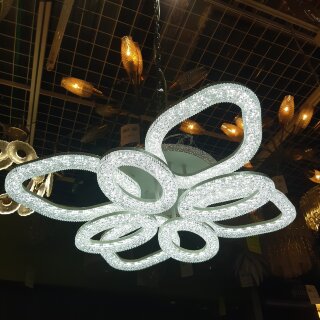 Люстра AURA 5789/4+4 Led WT