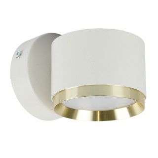 Светильник настенный Feron HL4598 Barrel DUET 12W, 230V,GX53, белый + золото 52020