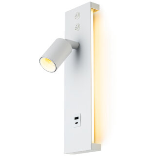 Спот CITILUX CL704460 Декарт белый с USB