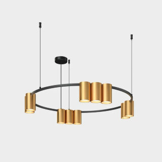 Люстра Denkirs Orbit DK4065-BK+SG