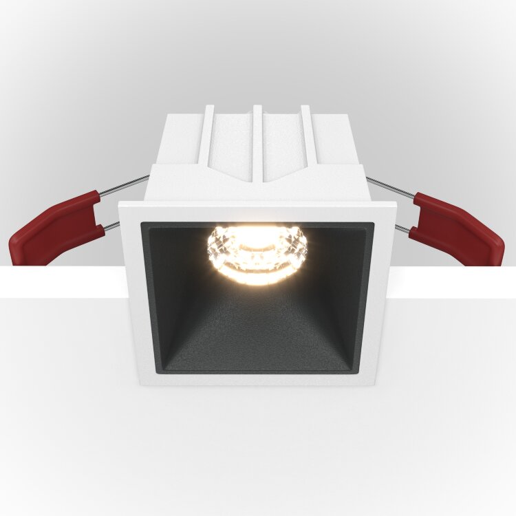 Встраиваемый светильник Alfa LED DL043-01-10W4K-D-SQ-WB