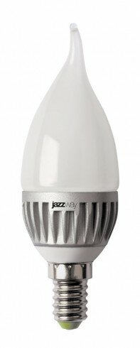 Лампа Jazzway светод. PLED-CA37 5.5=40w 4000K 400 Lm E14 230/50