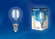Лампа светодиодная  Uniel LED-G45-7.5W/NW/E14/CL 4000K серия Air (903)