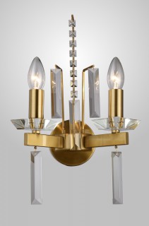 Бра Crystal Lux MARRON AP2 BRASS 0911/402