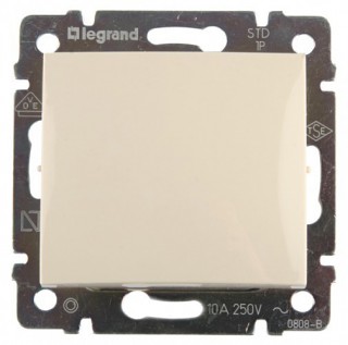 Legrand Valena Переключатель 1кл. на 2 направл. кремовый 774306(695602)