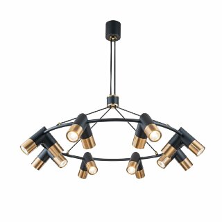 Люстра INDIGO  11036/16P Black V000456