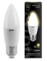 Лампа Gauss LED Candle 6,5W 103102107 3000K E27 cвеча