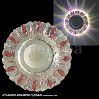 Светильник встраиваемый  SNEHA 42112-9.0-001PL MR16+LED3W CL/PK+MIX