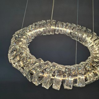 Люстра AURA RM525/600 LED D600 42W 3000-6000K Chrome