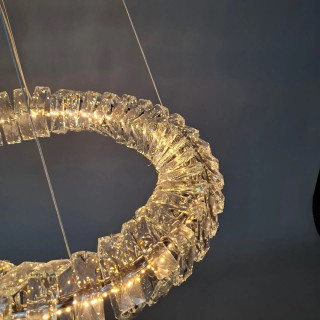 Люстра AURA RM525/600 LED D600 42W 3000-6000K Chrome