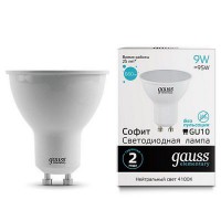 Лампа Gauss LED Elementary MR16 13629 9W GU10 4100K