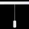 Магнитный трековый светильник подвесной ST-Luce ZOOM белый LED 1*6W 3000K 667Lm  ST357.533.06