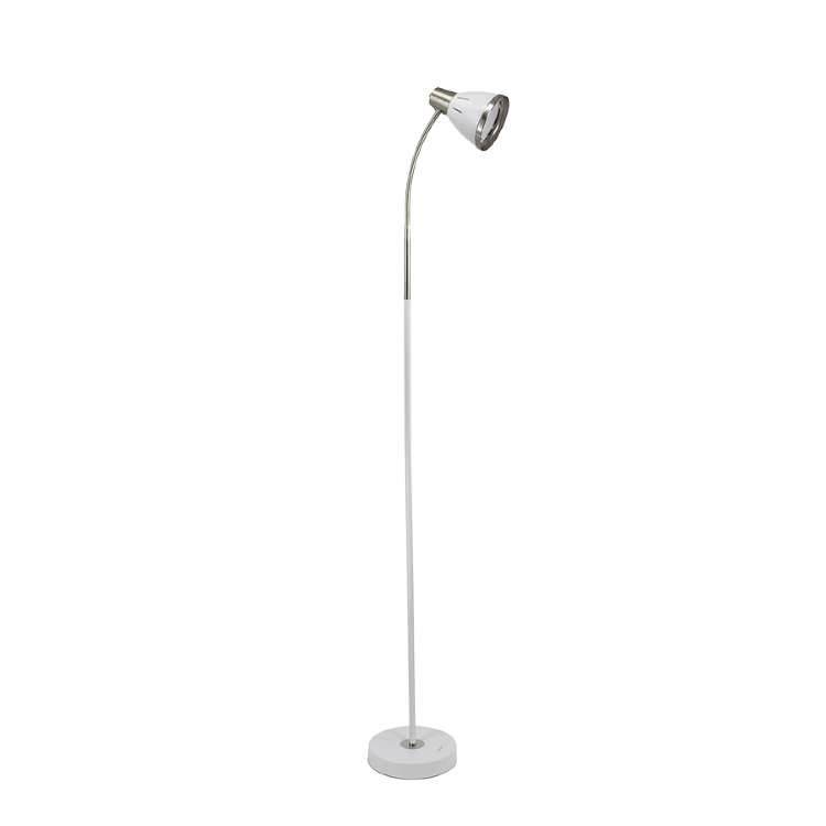 Торшер МТ2018  ( белый, сменная лампа, Е27, 60Вт)